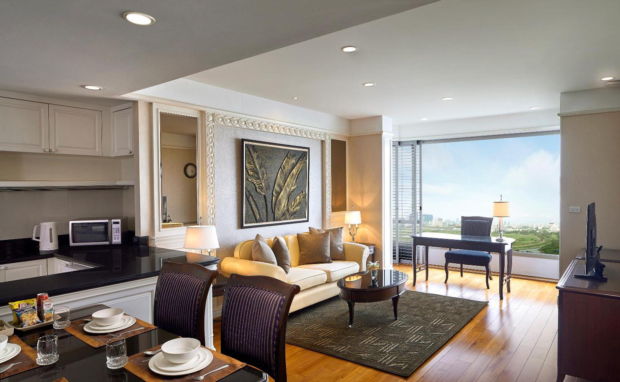 Grande Centre Point Hotel Ratchadamri Μπανγκόκ Εξωτερικό φωτογραφία A living room in a condominium
